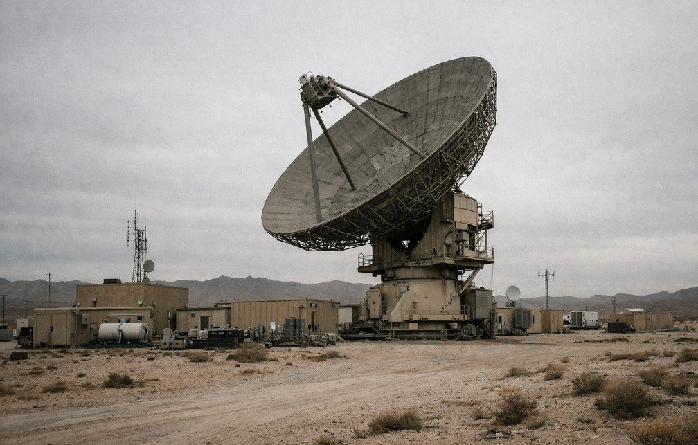 Ground-based radar system used for tracking hypersonic weapons and missile threats