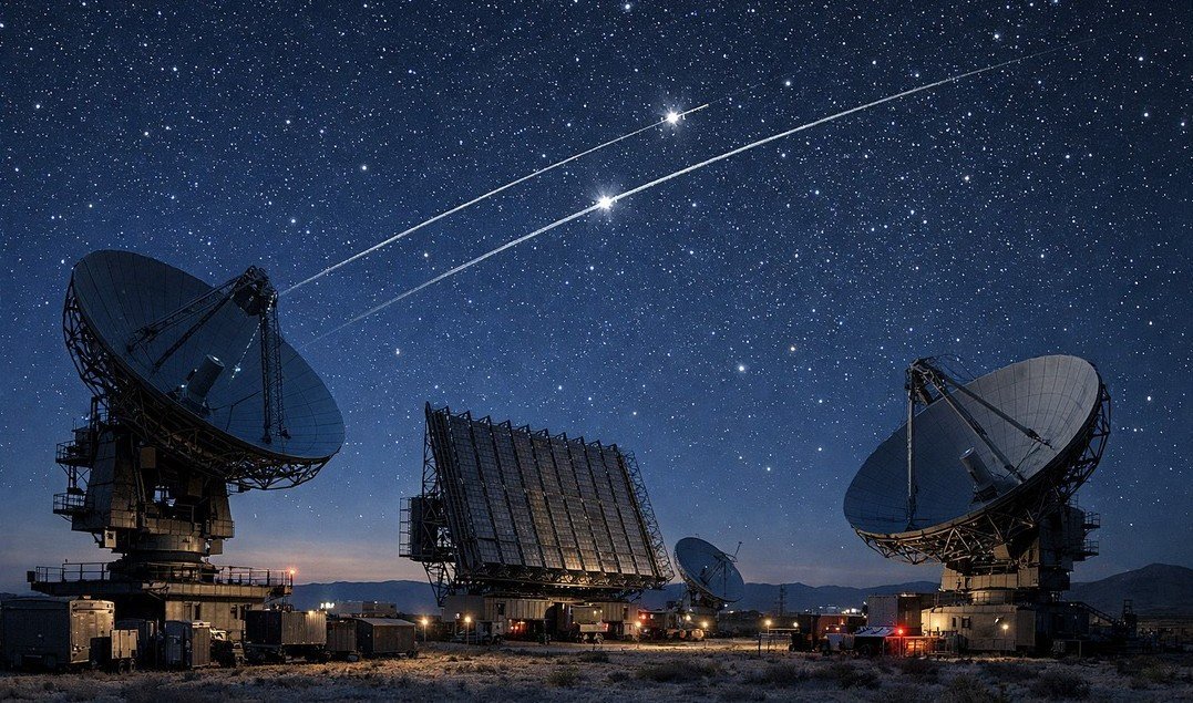 Ground-based radar systems tracking satellites and anti-satellite activity in orbit