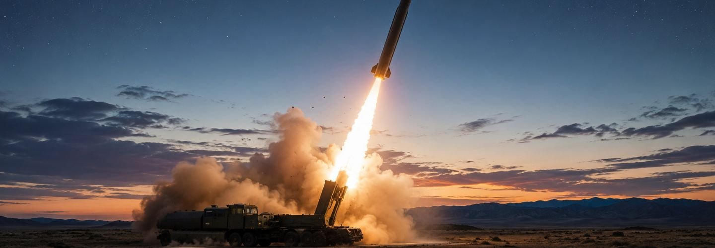 Hypersonic missile launch representing operational hypersonic weapons programmes in 2026